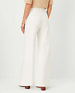 The Wide Leg Sailor Palazzo Pant in Twill carousel Product Image 4