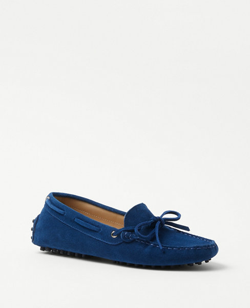 AT Weekend Suede Driving Moccasins