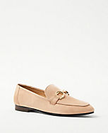 Chain Bit Suede Loafers carousel Product Image 2