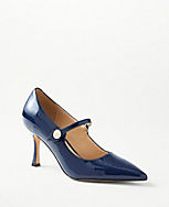 Patent Strappy Mary Jane Pumps carousel Product Image 1
