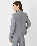 The Petite Newbury Blazer in Houndstooth carousel Product Image 2