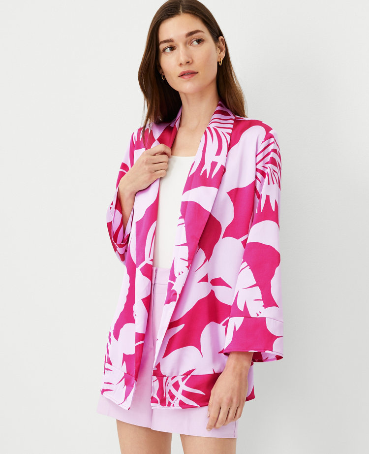 Tropical Tile Kimono