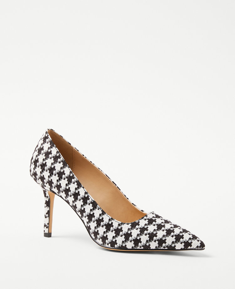 Mae Houndstooth Pumps