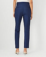 The Button Tab High Rise Eva Ankle Pant in Polished Denim - Curvy Fit carousel Product Image 2