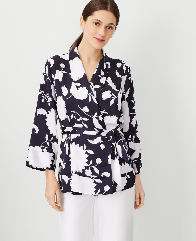 Fire & Ice Floral Kimono