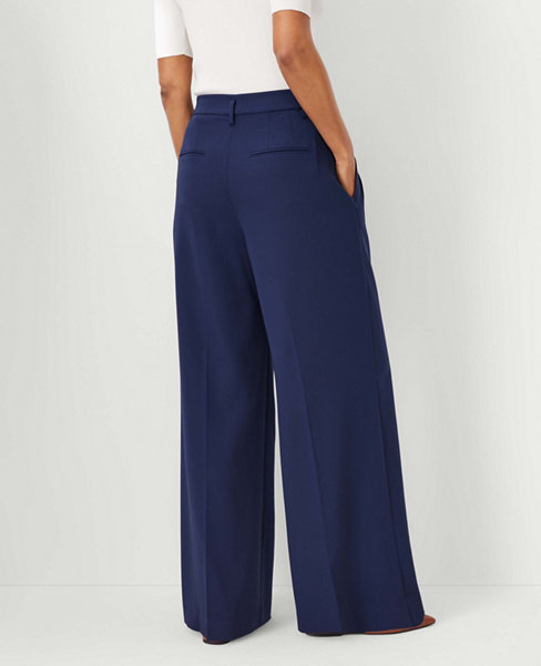 The Petite Pleated Wide Leg Pant
