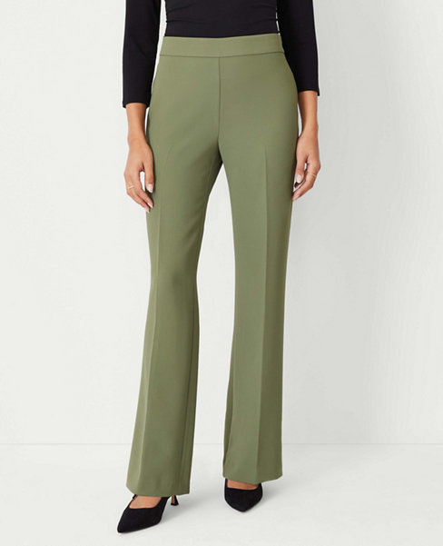 The Side Zip Trouser Pant in Crepe carousel Product Image 2