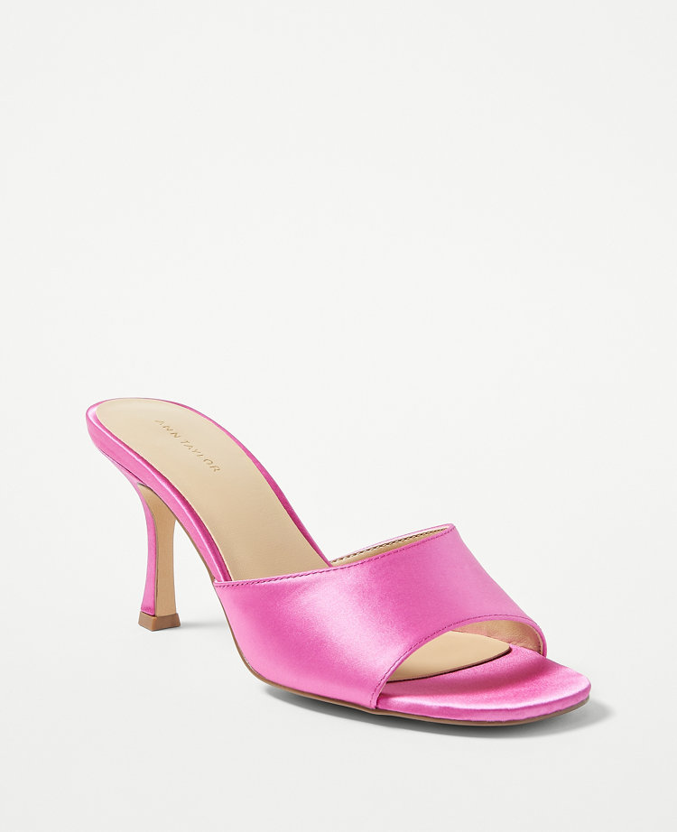 Studio Collection Satin High Heel Sandals