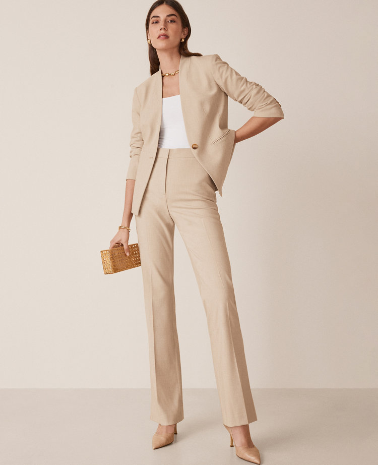 The High Rise Skinny Trouser Pant in Bi-Stretch