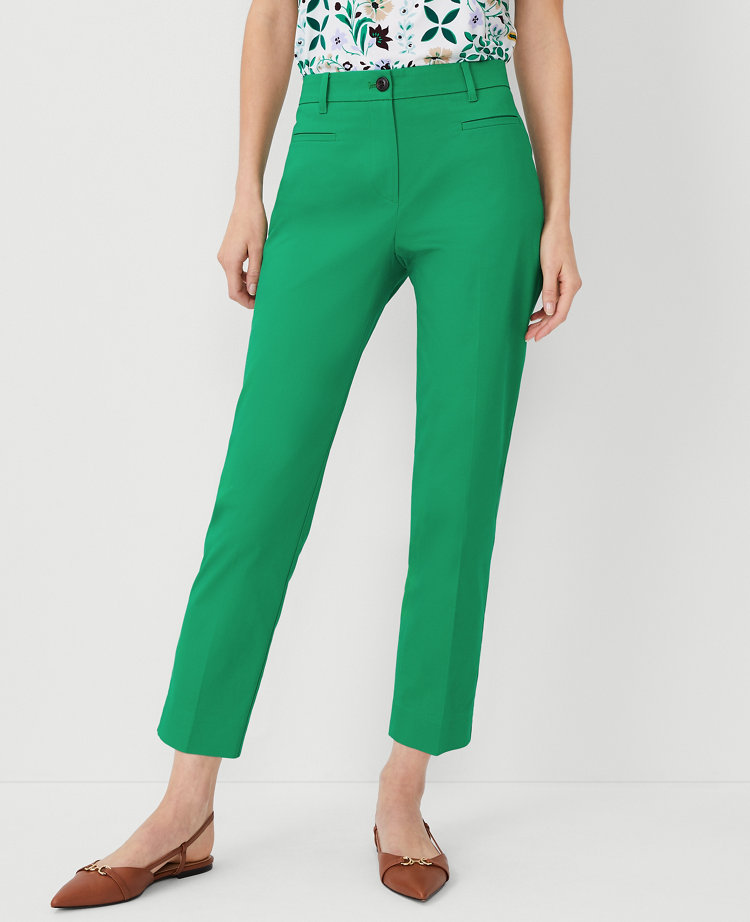 The Petite Cotton Crop Pant carousel Product Image 2