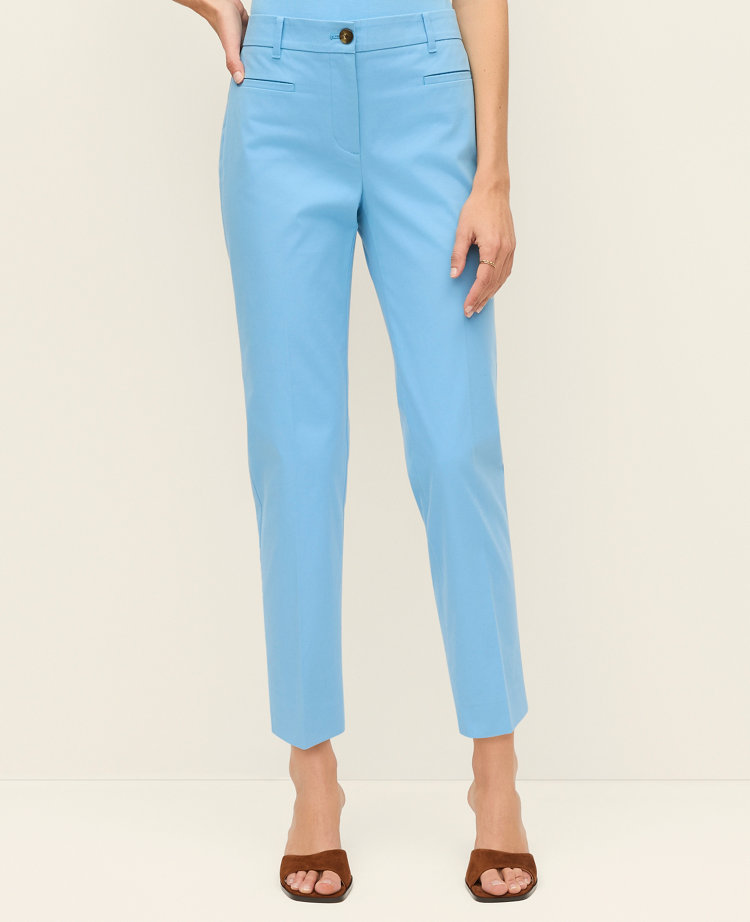 The Petite Cotton Crop Pant