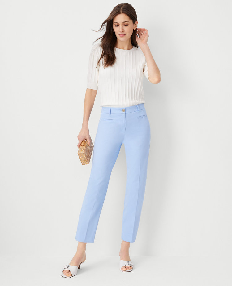 The Petite Cotton Crop Pant