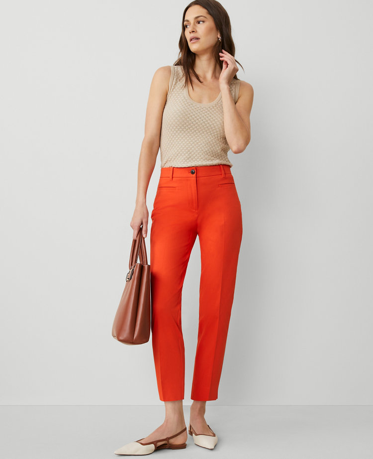 The Petite Cotton Crop Pant