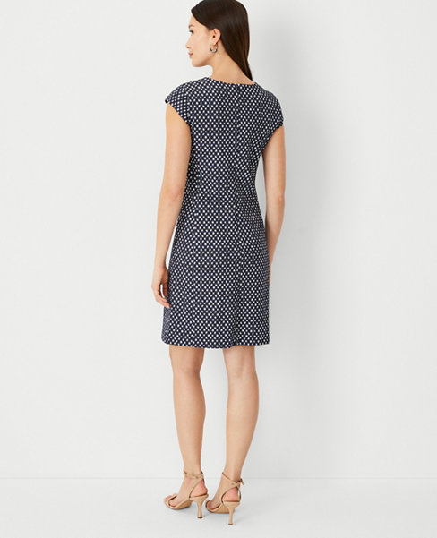 Checked Flare Dress
