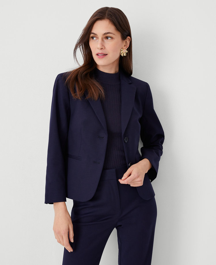 Tall hot sale navy blazer