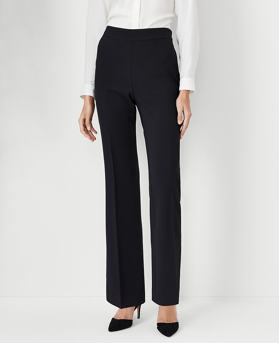 The Tall Side Zip Trouser Pant in Fluid Crepe