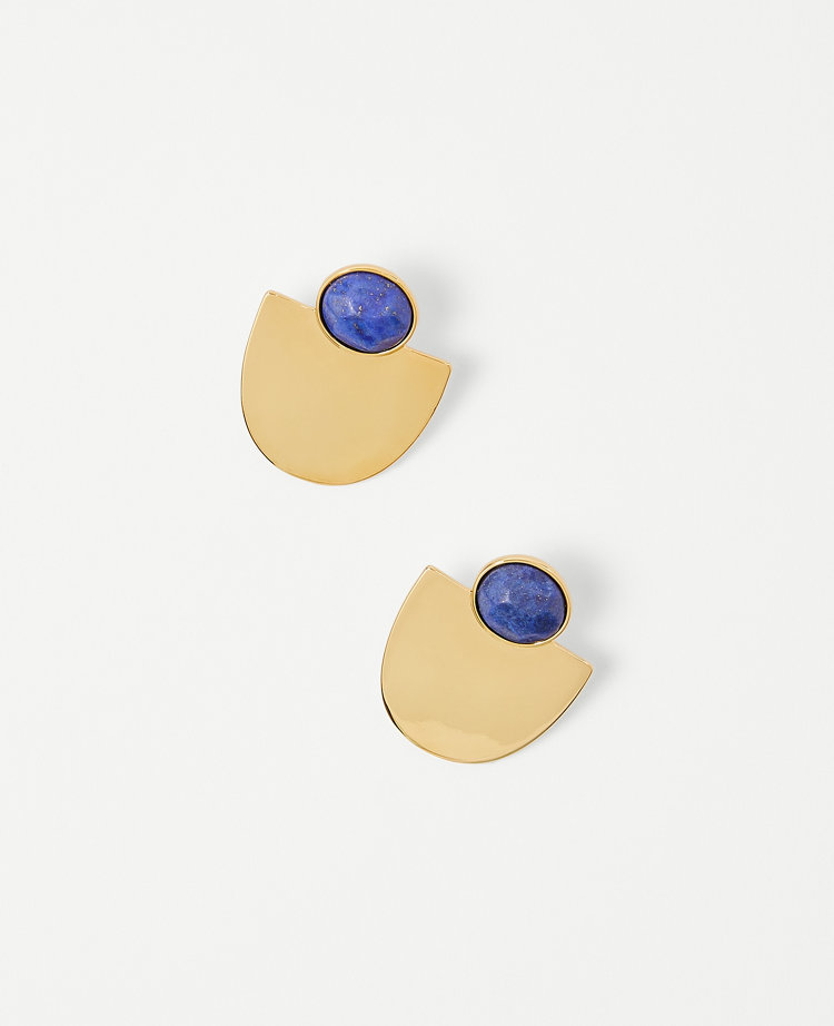 Oval Drop Earrings