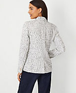 The Petite Hutton Blazer in Tweed carousel Product Image 2