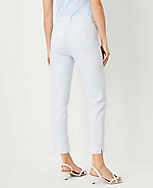 The Tall Cotton Crop Pant in Geo Texture carousel Product Image 3