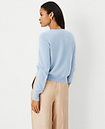 Studio Collection Cashmere Cropped Cardigan carousel Product Image 2
