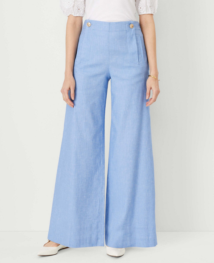 Ann Taylor Wide Leg Sailor Pants Archives - Elle Blogs