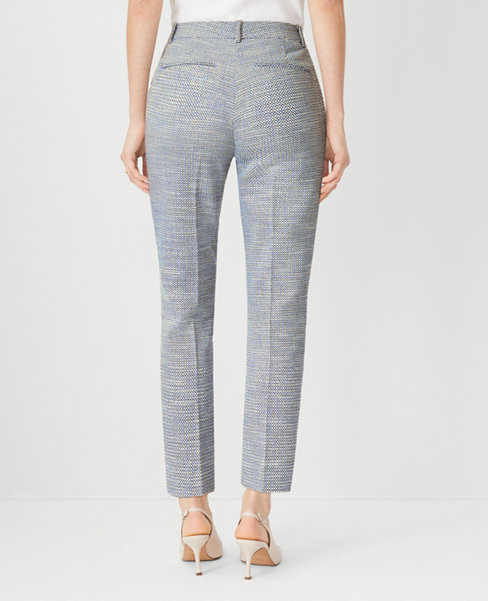 The Mid Rise Eva Ankle Pant in Texture - Curvy Fit