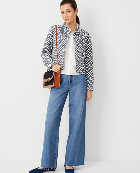 Petite AT Weekend Button Front Jacket