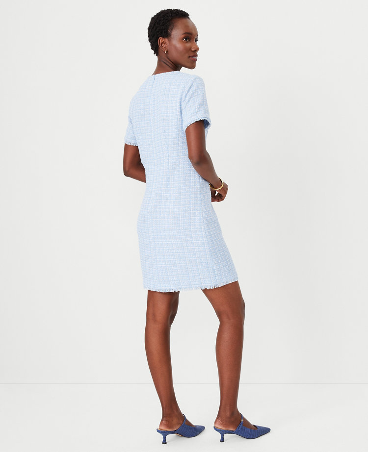 Ann taylor blue store dress