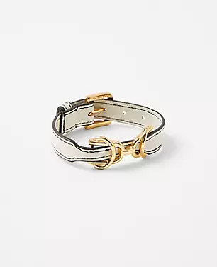 Horsebit Leather Bracelet carousel Product Image 1