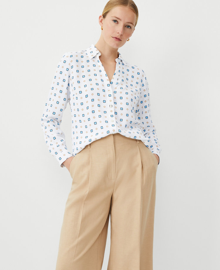 Ann Taylor Geo Essential Shirt