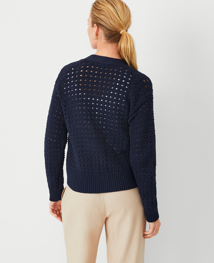 Veste Femme Ann Taylor Marine - Taille 8P (petite), 100% Laine, Doublée, Neuf Avec étiquettes