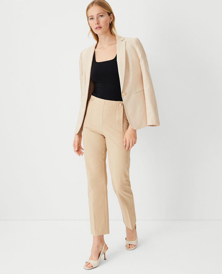 Ann Taylor The Petite Pencil Sailor Pant Twill