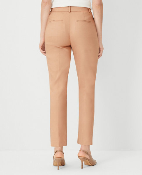 The Petite High Rise Pencil Pant in Linen Twill - Curvy Fit carousel Product Image 2