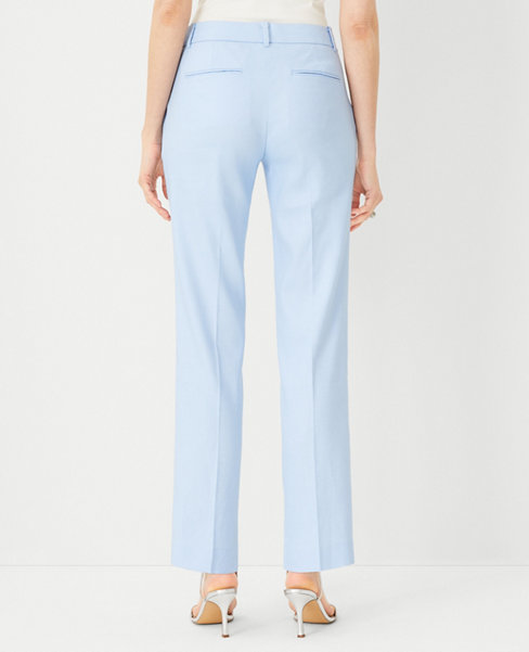 The Mid Rise Straight Pant in Linen Twill - Curvy Fit