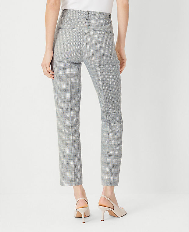 The Petite Mid Rise Eva Ankle Pant in Texture