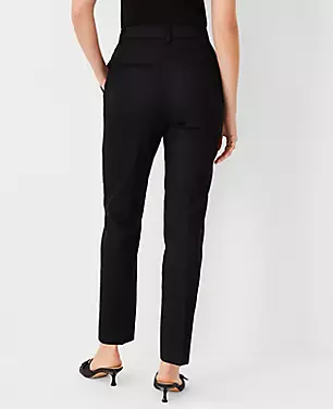 The Petite High Rise Ankle Pant in Linen Twill carousel Product Image 3