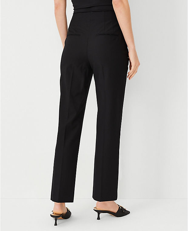 The Petite Pencil Sailor Pant in Twill - Curvy Fit