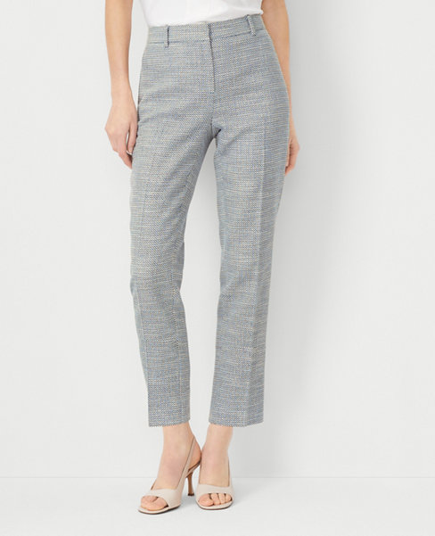 The Tall Mid Rise Eva Ankle Pant in Texture