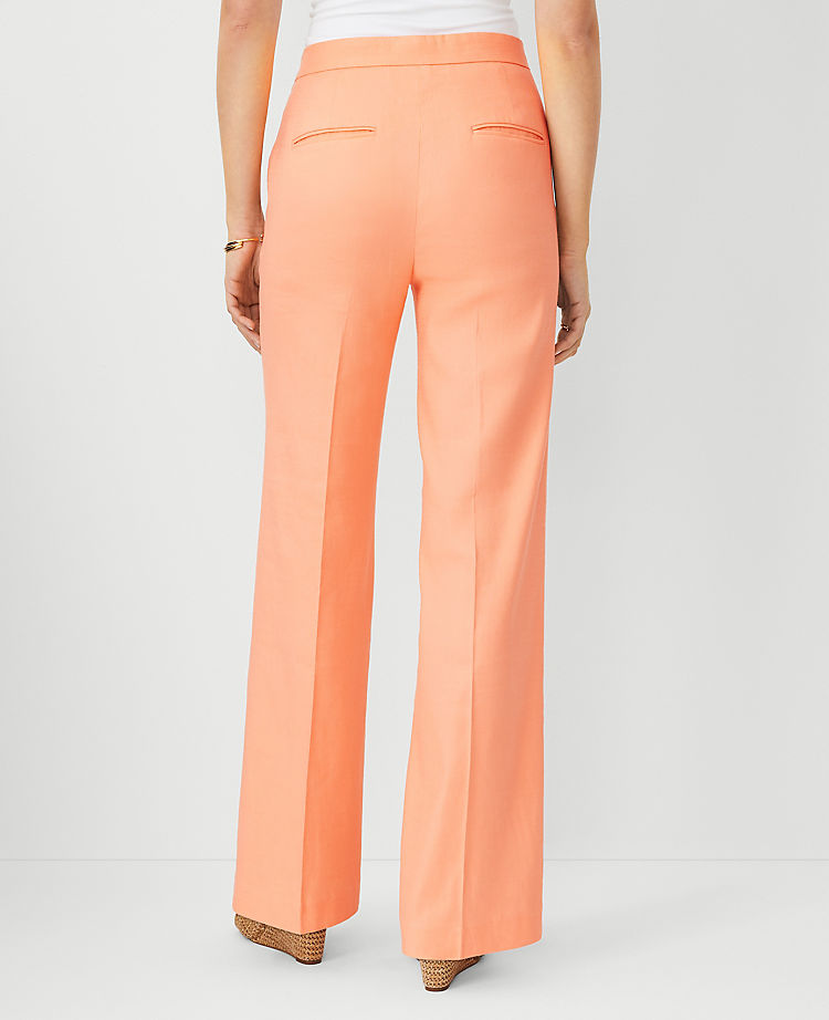The Sailor Straight Pant in Linen Blend - Curvy Fit