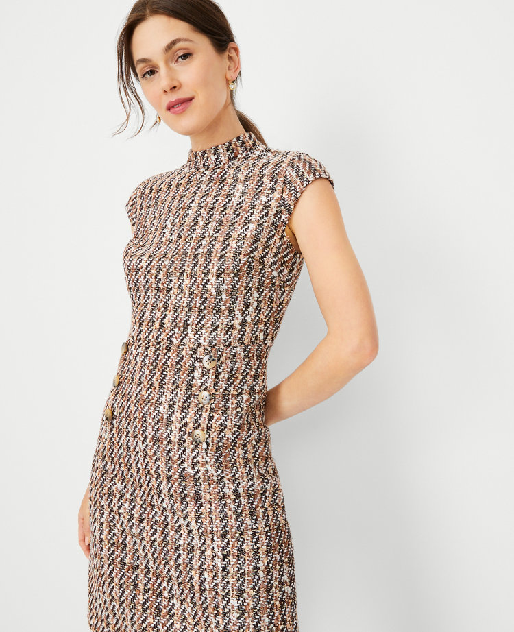 Ann taylor clearance tweed dress