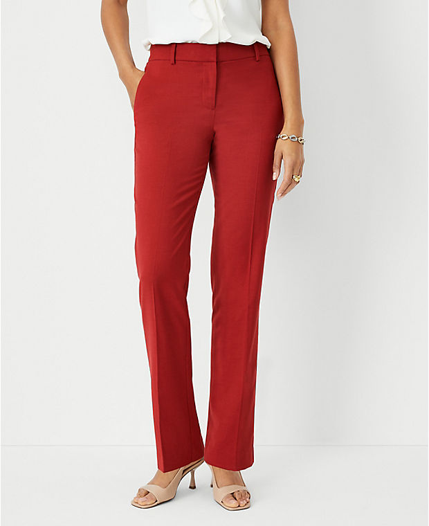 The Straight Pant in Lightweight Weave