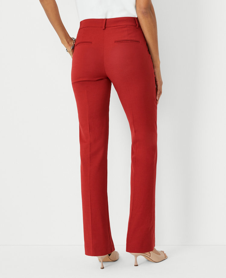 Slim Straight Pants Women's