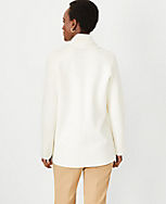 Shawl Collar Double Breasted Sweater Jacket carousel Product Image 2