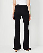 Petite Mid Rise Boot Cut Jeans in Classic Black Wash - Curvy Fit carousel Product Image 2
