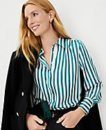 Striped Button Down Shirt carousel Product Image 3