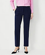 The Tab Waist Straight Ankle Pant carousel Product Image 2
