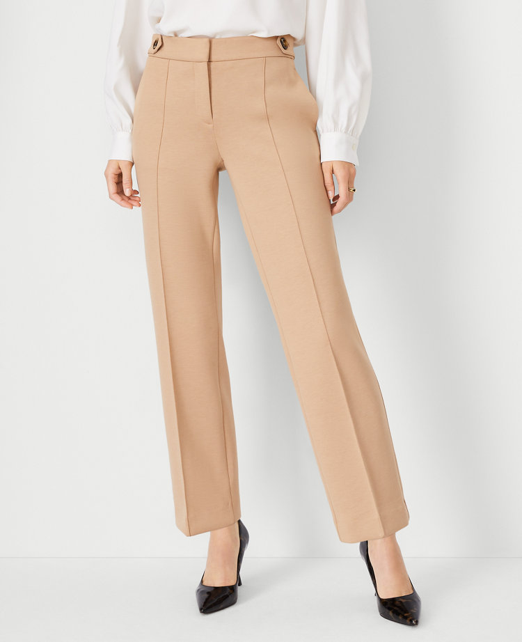 Straight Leg Ankle Pants