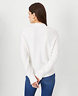 Tie Neck Wedge Sweater carousel Product Image 2