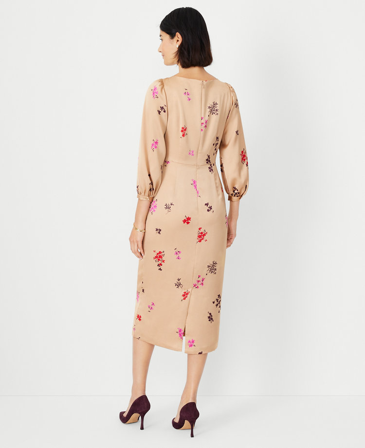 Floral Sheath Dress