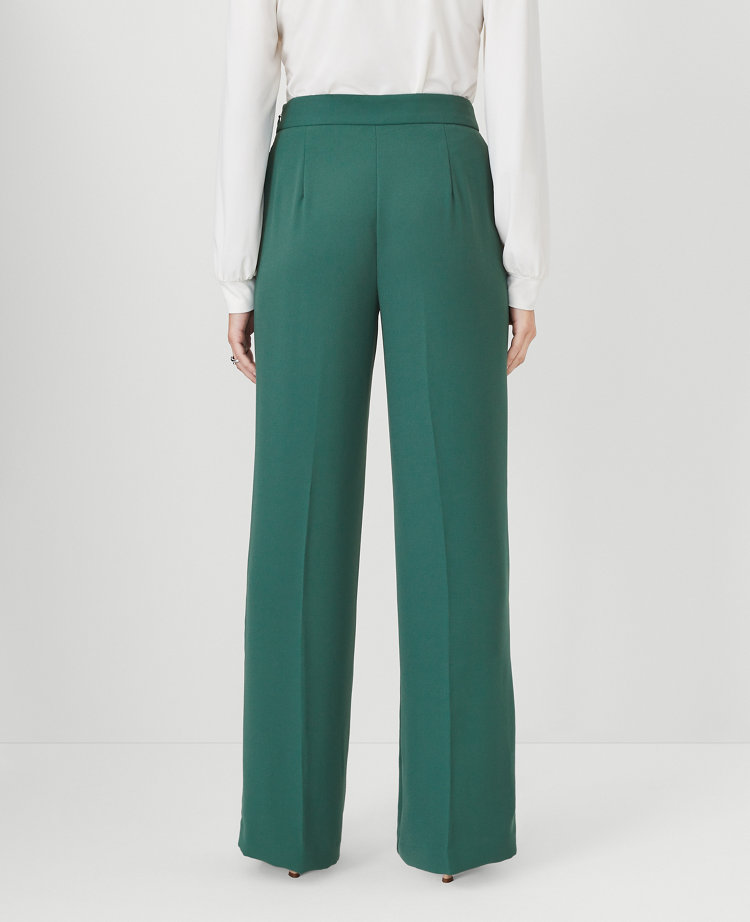 The Side Zip Trouser Pant in Fluid Crepe in 2023